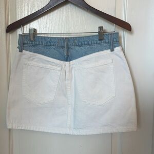 Abercrombie & Fitch denim mini skirt
